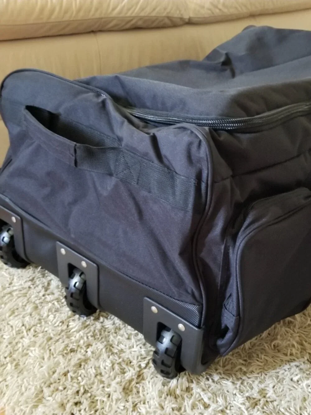 NWT! Tenfly 120L Rolling Duffle Bag for Travel/Sports Heavy-Duty Water-Repellant